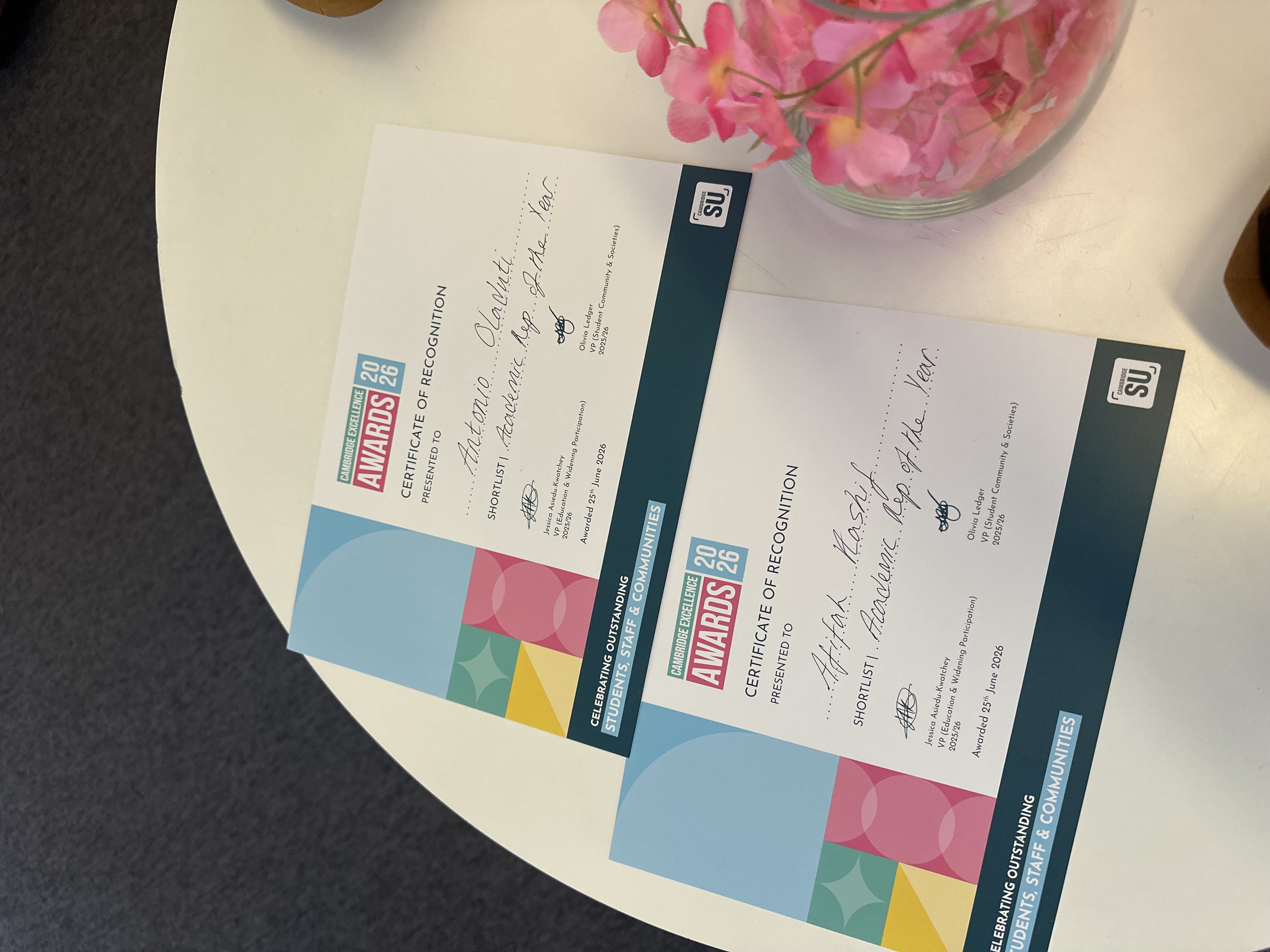 Cambridge Excellence Awards 2026